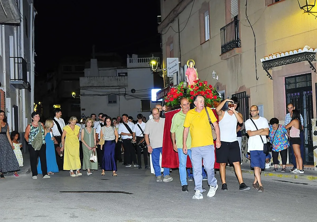 Fiestas de Santa Filomena en el Barrio Bajo de Órgiva: 125 años desde la primera