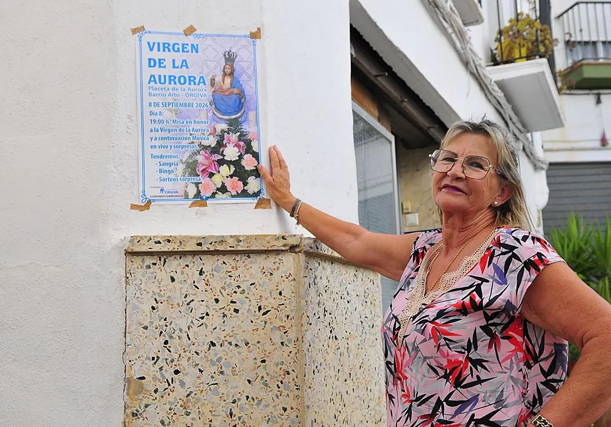Órgiva celebra el 8 de septiembre la fiesta de la Virgen de la Aurora en el Barrio Alto
